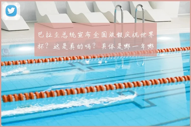 巴拉圭总统宣布全国放假庆祝世界杯?这是真的吗?具体是哪一年哪一届?