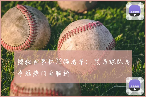揭秘世界杯32强名单：黑马球队与夺冠热门全解析