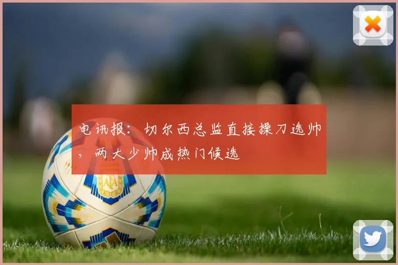 电讯报：切尔西总监直接操刀选帅，两大少帅成热门候选